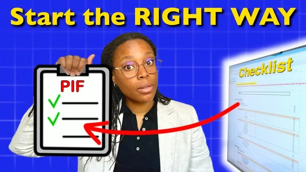 Woman holding a product information file