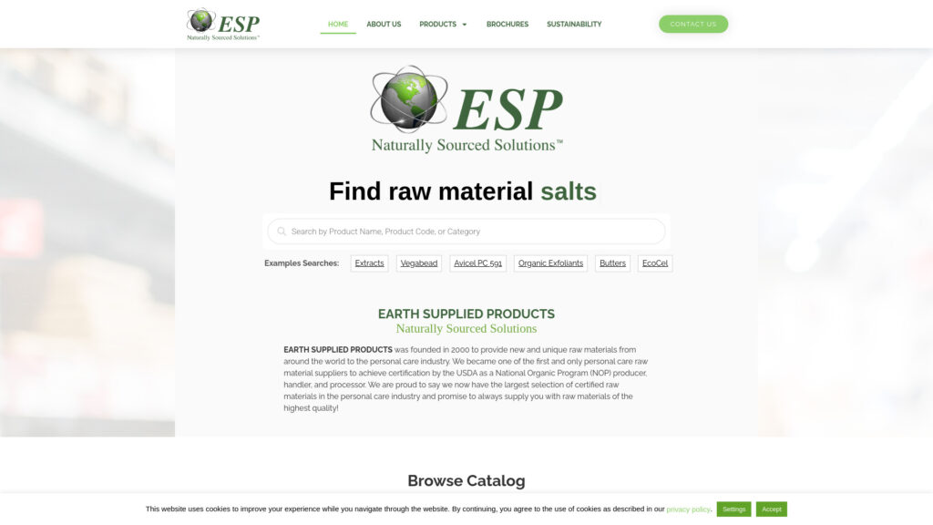 Cover image for Earth Supplied Products : GPS Coordinates 26.3024534 ; -81.7932653