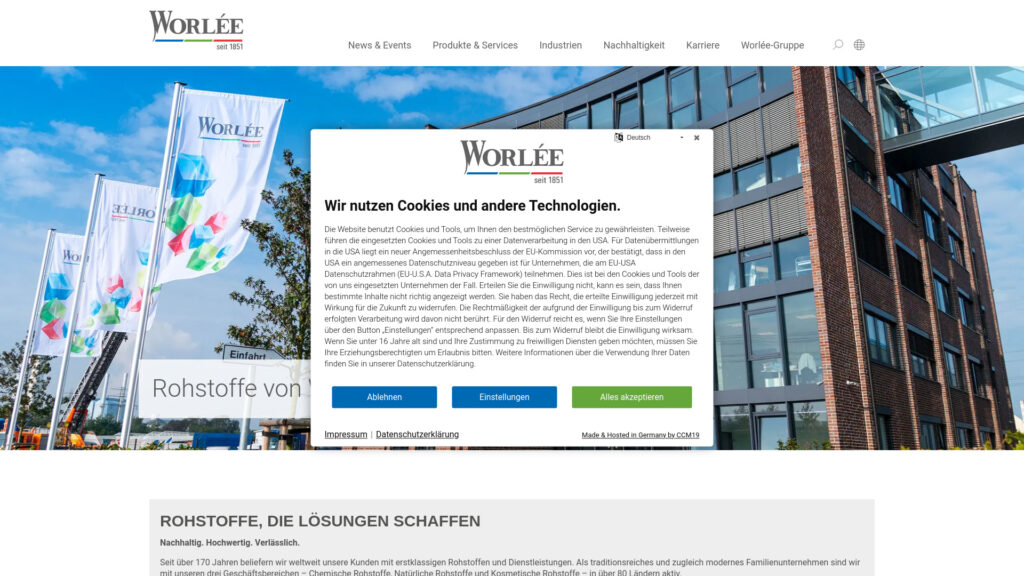 Cover image for Worlee : GPS Coordinates 53.5310144 ; 10.0778925