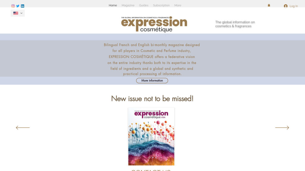 Cover image for Expression Cosmetique : GPS Coordinates 48.8353937 ; 2.2889548