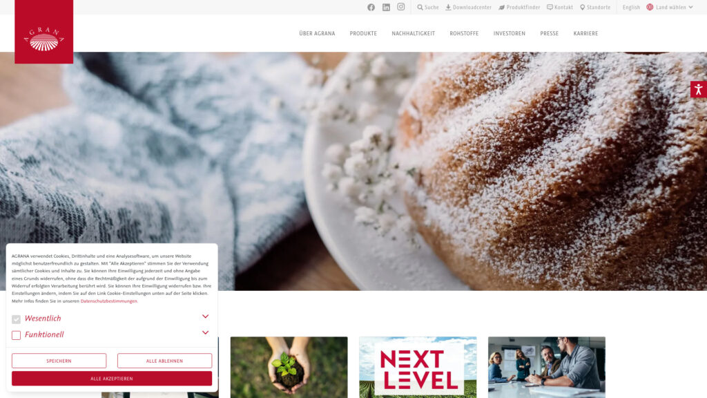 Cover image for AGRANA Starch GmbH : GPS Coordinates 48.7635337 ; 14.9787506