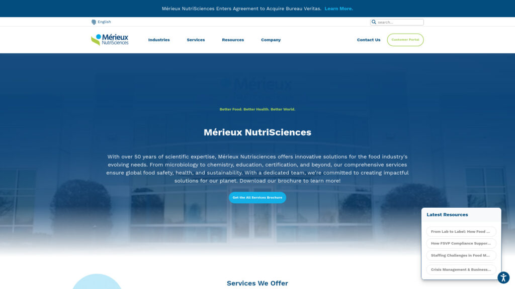 Cover image for Merieux Nutrisciences : GPS Coordinates 45.6284108 ; 11.9472789