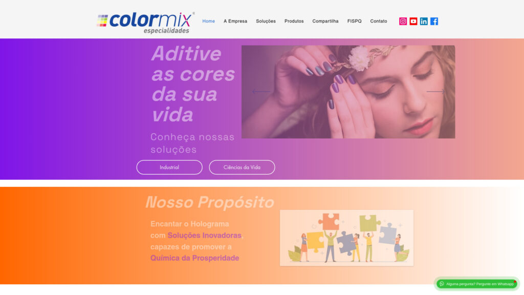 Cover image for Colormix : GPS Coordinates -23.4921957 ; -46.8373644