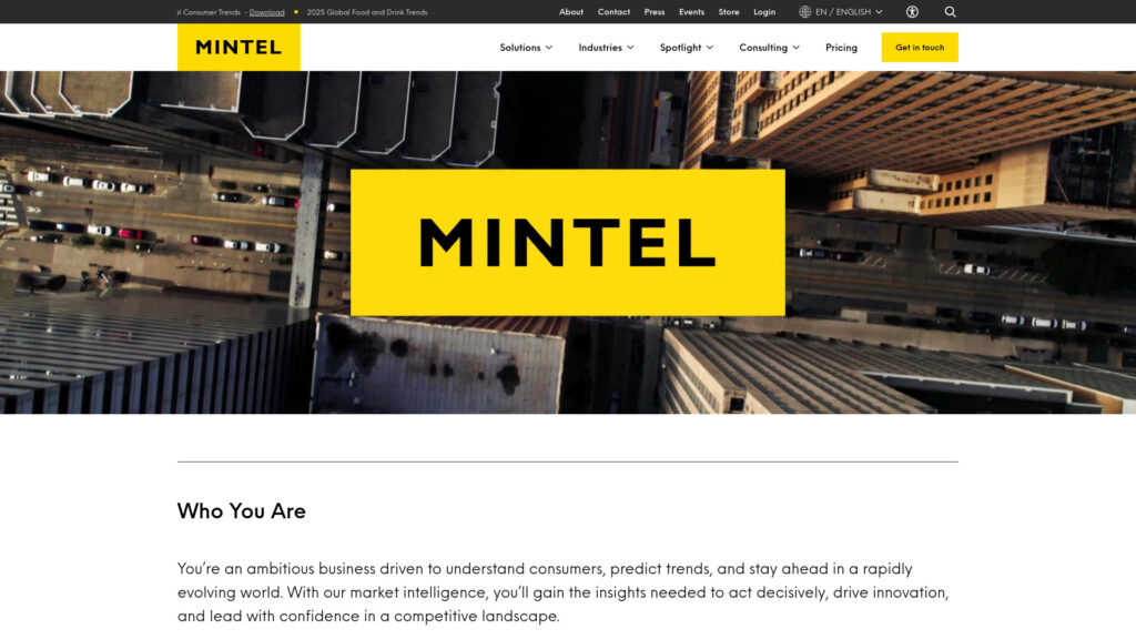 Cover image for Mintel Group Ltd : GPS Coordinates 51.512953 ; -0.1025023