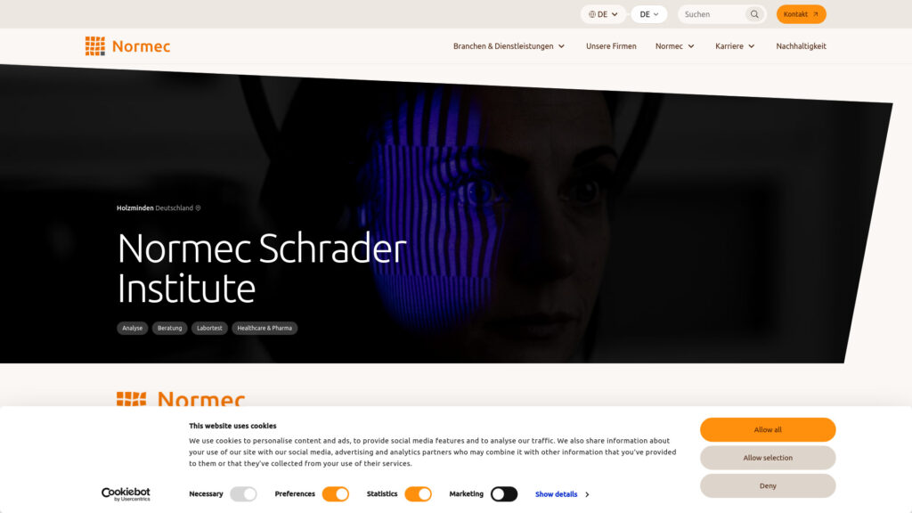 Cover image for Schrader Institute : GPS Coordinates 51.8389489 ; 9.4642664