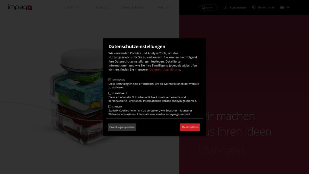 Cover image for Impag : GPS Coordinates 50.1129257 ; 8.7464278