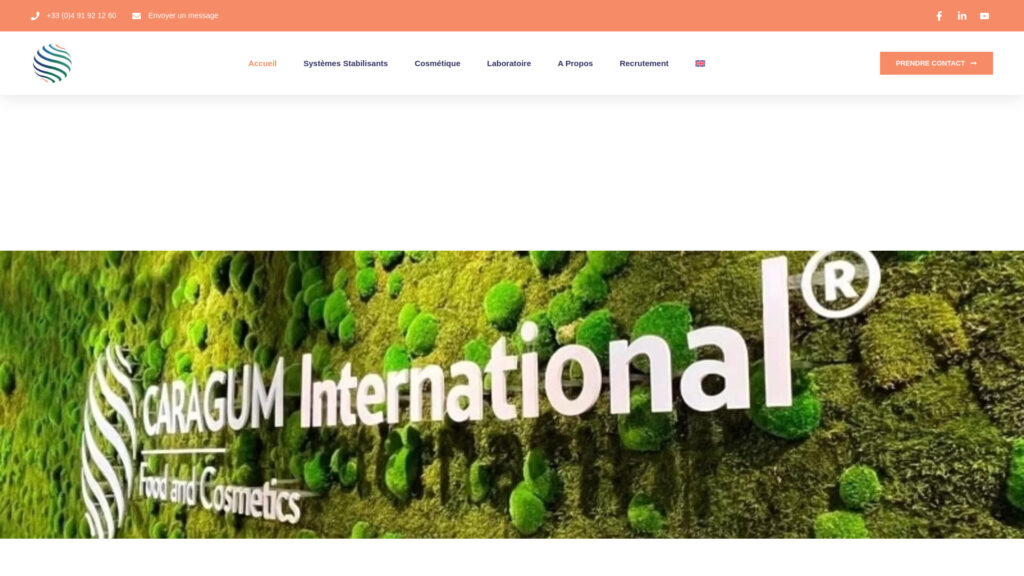 Cover image for Caragum International : GPS Coordinates 43.3788664 ; 5.2184528