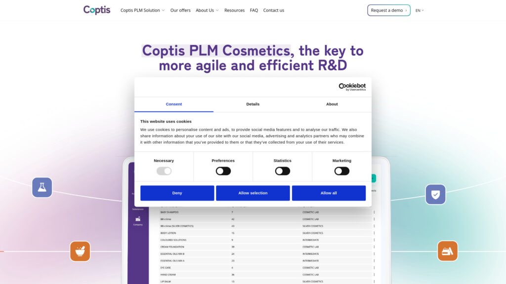 Cover image for Coptis : GPS Coordinates 48.8773664 ; 2.1264709