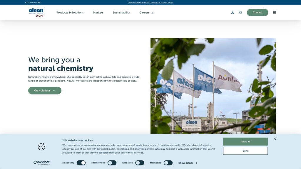 Cover image for Oleon Health & Beauty : GPS Coordinates 51.1803646 ; 3.7854883