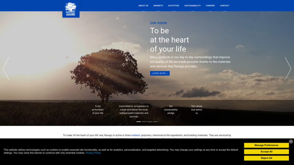 Cover image for Ravago Chemicals : GPS Coordinates 49.6020529 ; 6.1010631