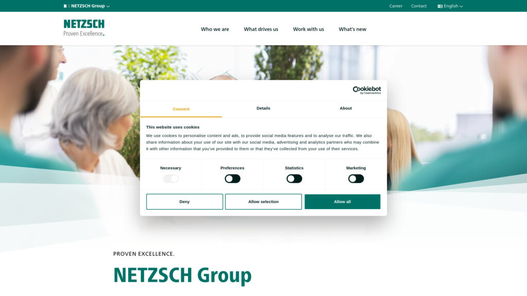 Cover image for Netzsch : GPS Coordinates 53.0561198 ; 8.7850397