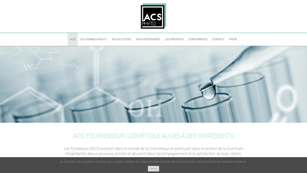 Cover image for ACS Phyto : GPS Coordinates 48.9812056 ; 2.2996273