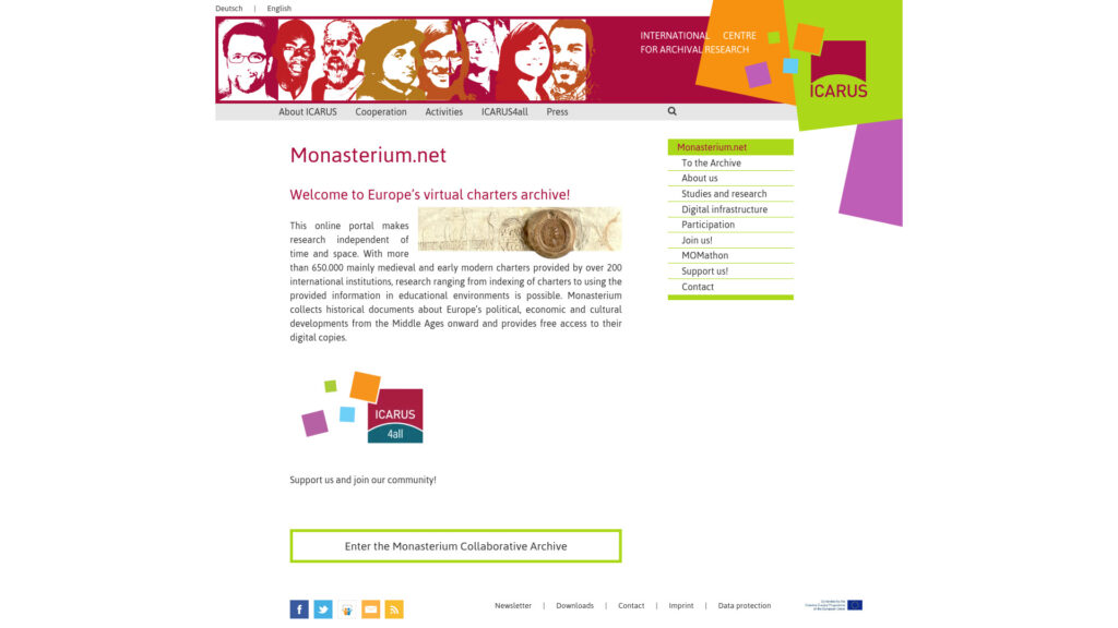 Cover image for Monasterium : GPS Coordinates 51.9704133 ; 7.5894017