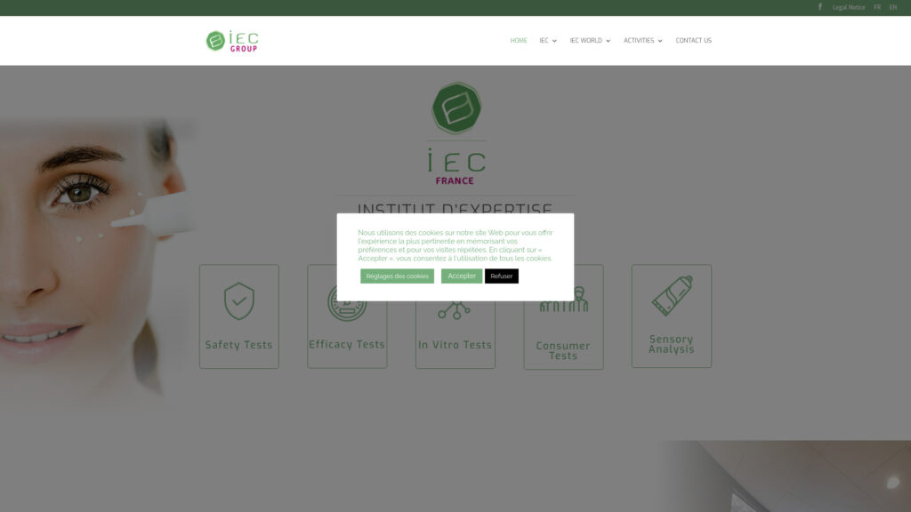 Cover image for IEC : GPS Coordinates 45.7705688 ; 4.856173