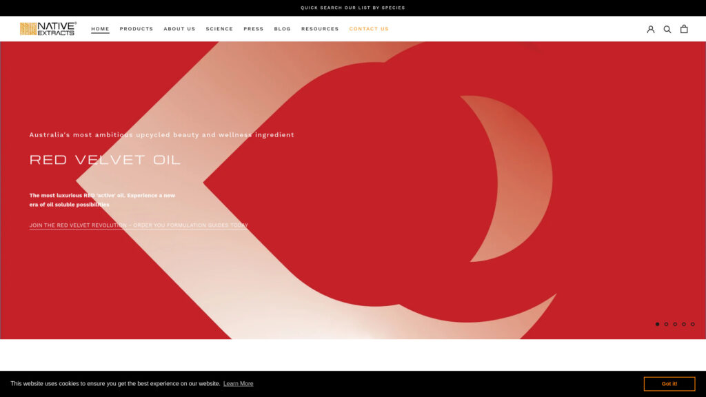 Cover image for Native Extracts : GPS Coordinates -28.83528 ; 153.423228