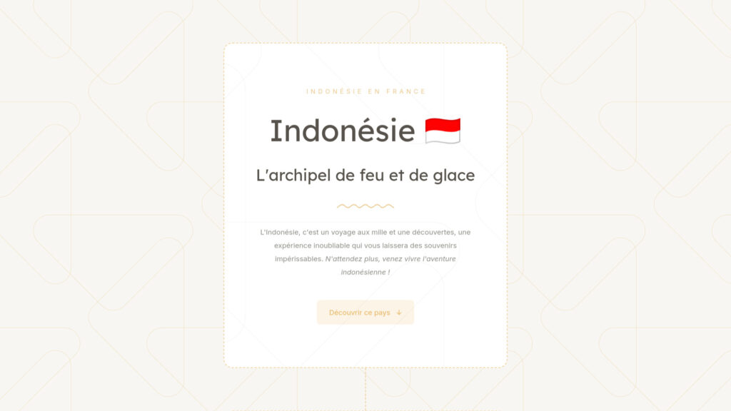 Cover image for Ambassade Indonesie : GPS Coordinates 48.8603596 ; 2.2785637