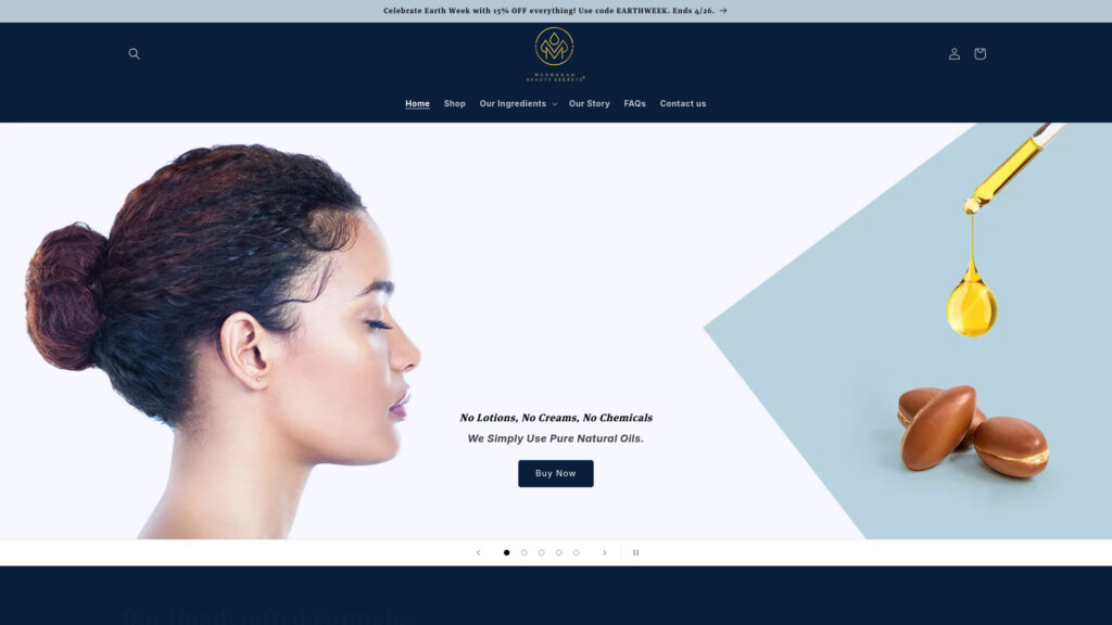 Cover image for Moroccan Beauty Secrets : GPS Coordinates 31.5052255 ; -9.7560191