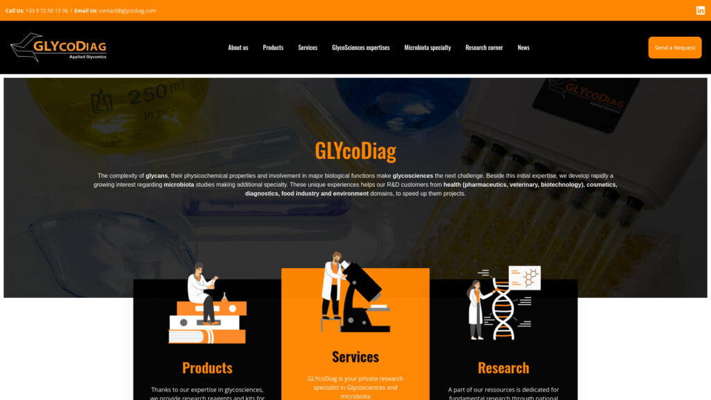 Cover image for Glycodiag : GPS Coordinates 47.8452225 ; 1.9416018