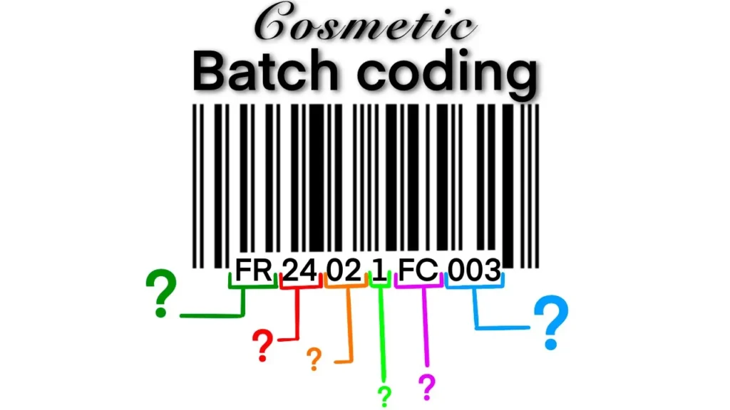 video about How to properly batch code your cosmetic product