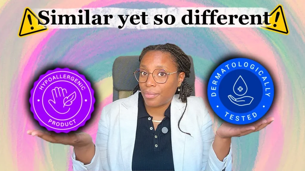 video about HRIPT (hypoallergenic) test vs. Skin patch test