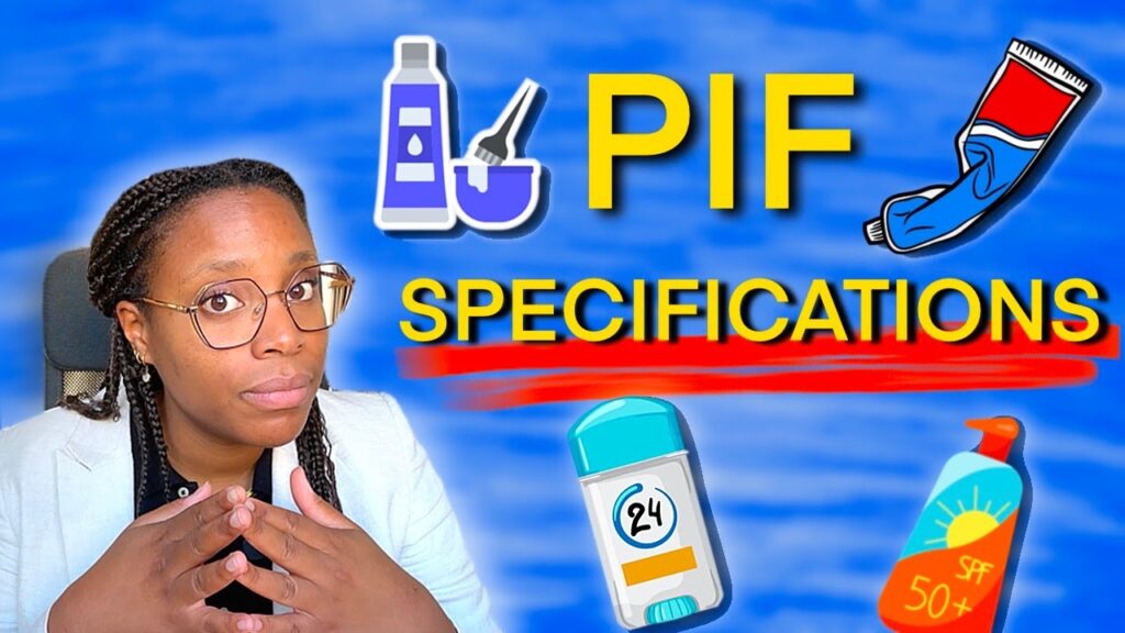 video about PIF requirements explained - Free-from claims